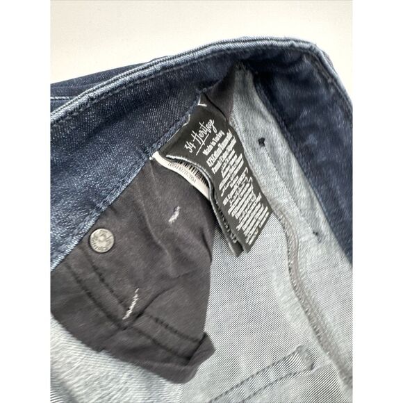 34 Heritage Jeans Mens 33x32 Champ Athletic Fit Jeans in Deep Urban Comfort Rise - Picture 10 of 12